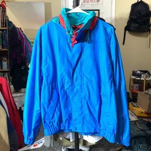 Blue Windbreaker Jacket